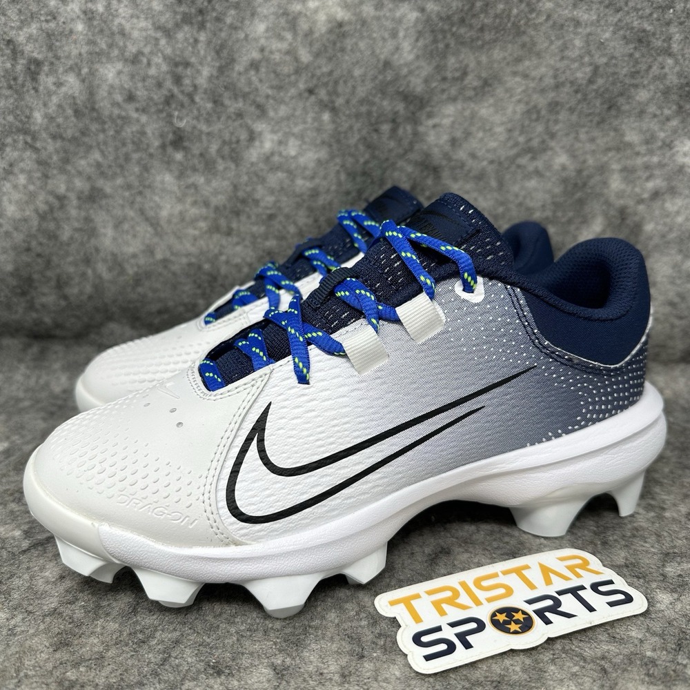 Nike Hyperdiamond 4 Pro MCS Softball Cleats Womens Sz 6.5 Navy White DC8990-400